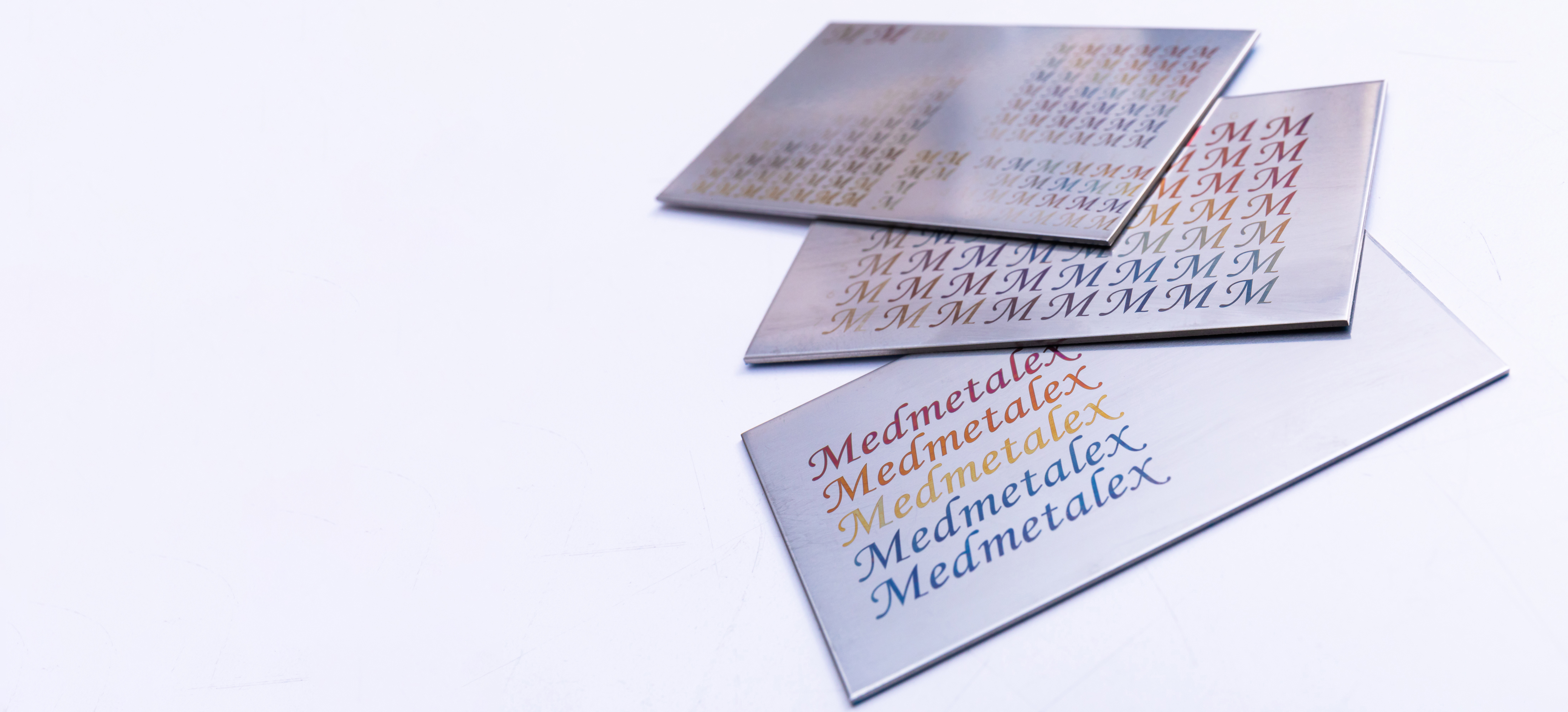 Laser marking samples